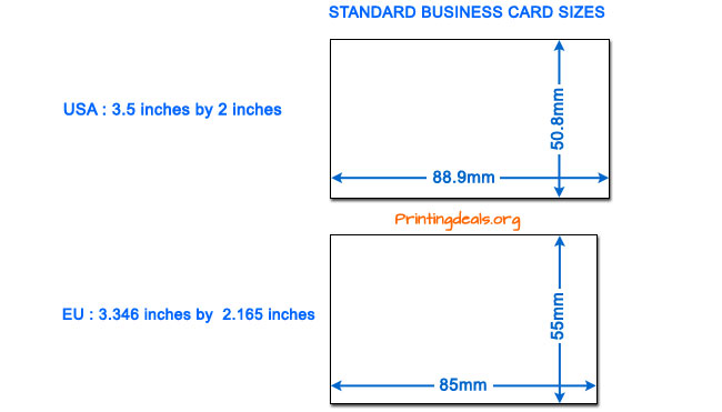 Business Card Size Dafafad